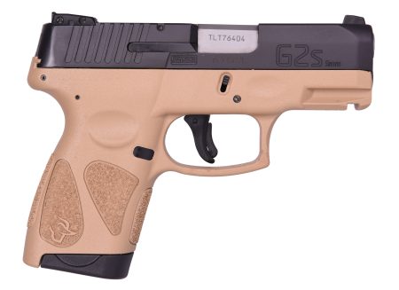 TAURUS G2S 9MM BLK/FDE 3.2" 7+1     #