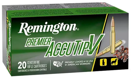 REMINGTON PRA223RB 223 REM 50GR ACCUTIP-V BT 20 RD/BX 10 BX/CS