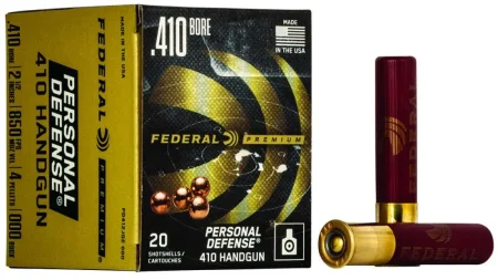 FEDERAL 410GA 2-1/2" 000 BUCK "PERSONAL DEFENSE" 20 RD/BX 10 BX/CS