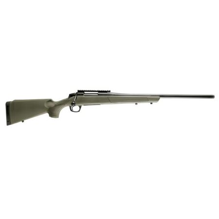 CVA Cascade Rifle .204 Ruger 4rd Capacity 20" Threaded Cerakote Black Barrel OD Green Stock 0 MOA Pic Rail