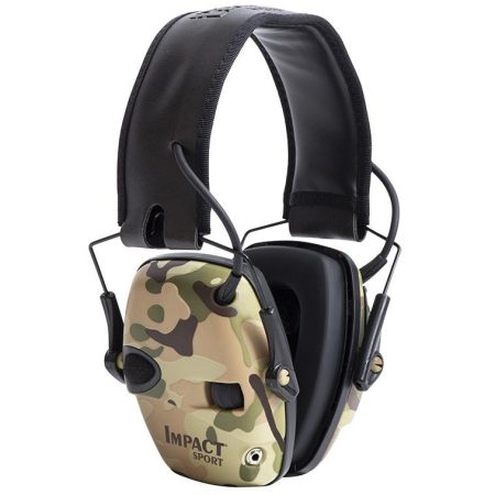 Impact Sport Electronic Earmuff NRR 22db Multi-Cam