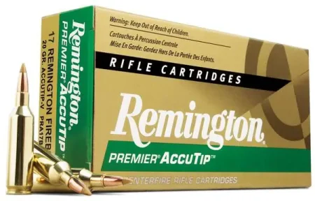 REMINGTON PRA17RA 17 REMINGTON 20GR ACCUTIP-V 20 RD/BX 10 BX/CS