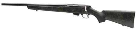 TIKKA T1X 22LR 16" THREADED - BLUED/ROUGHTECH EMERALD LEFT H