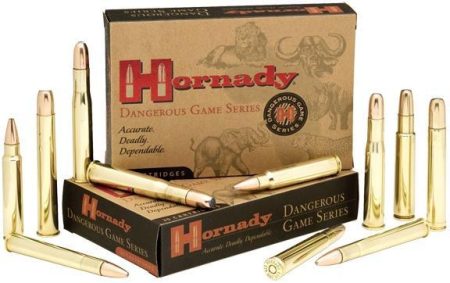 Hornady Dangerous Game Series Rifle Ammunition 9.3x74R 286 gr SP-RP 2360 fps - 20/box