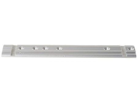 Weaver 1-Piece .22 Tip-Off Adapter Scope Base for Ruger -Silver - #TO-9S Fits Detachable Top Mount Scope Rings or Tip-Off Scope Rings