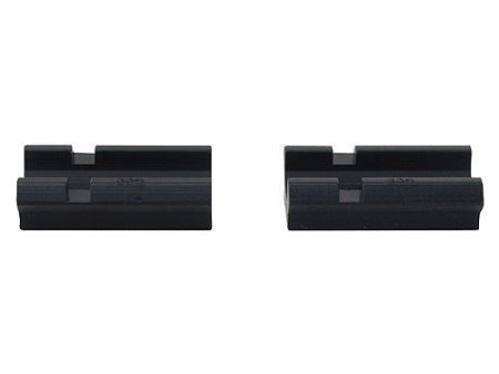 Weaver 2-Piece (Pairs) Top Mount Aluminum Scope Base - Matte - Marlin 336