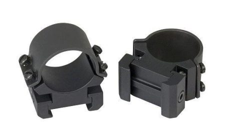 Weaver Sure Grip Windage Adjustable Aluminum Scope Rings (4-Screws) - 1" High Matte