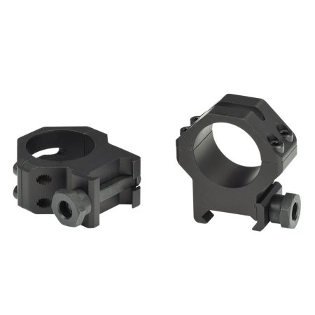 Weaver 4-Hole Tactical Picatinny Aluminum Scope Rings 1" High Matte