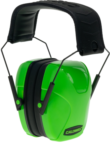 CALDWELL YOUTH PASSIVE EARMUFF - NEON GREEN
