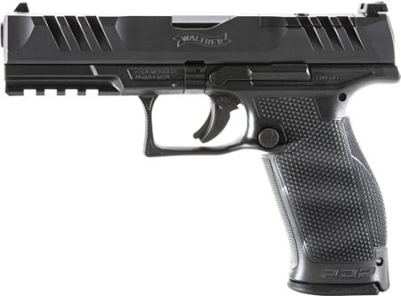 WALTHER PDP OR 9MM 5" - 18-SHOT BLACK POLYMER FRAME