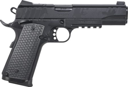 GIRSAN MC1911S INFLUENCER GOVT - 38SUP ADJ SIGHT 9RD BLACK CAM