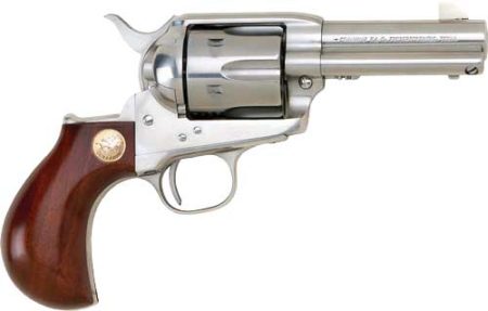 CIMARRON THUNDERER 38SPL/357 - PW FS 3.5" SS WALNUT BIRDSHEAD