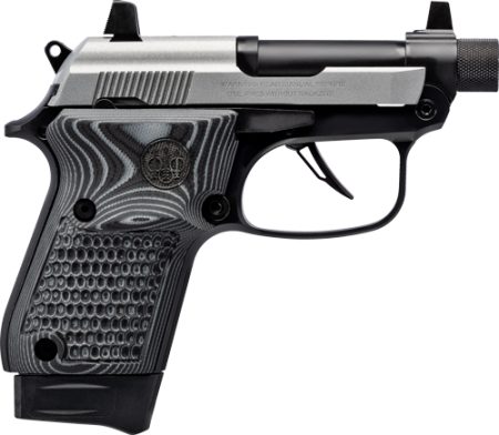 BERETTA 20X 22LR 2.8" 8RD - BLACK INOX THREADED