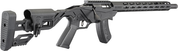 RUGER PRECISION RIMFIRE 22WMR - 18" THREADED BBL MATTE 15-SHOT - Image 4