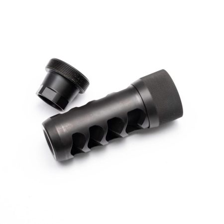 Area 419 Sidewinder Magnum Self Timing Muzzle Brake 6.5mm Black Nitride 5/8-24