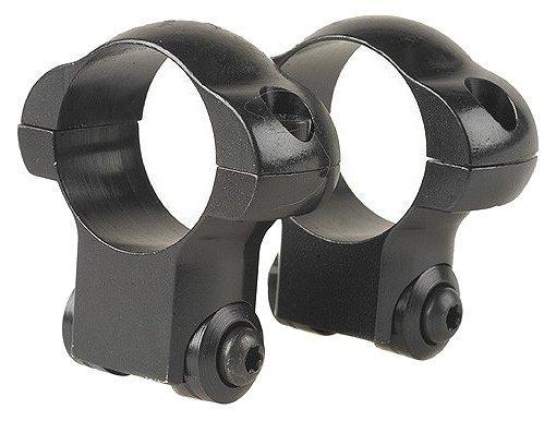 Redfield Ruger 77 & Ruger Mark II LA/SA Rifle Steel Scope Rings 1" Medium Black