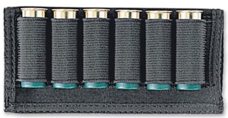 Uncle Mike's Plain Black Cartridge Slide Shotgun Belt