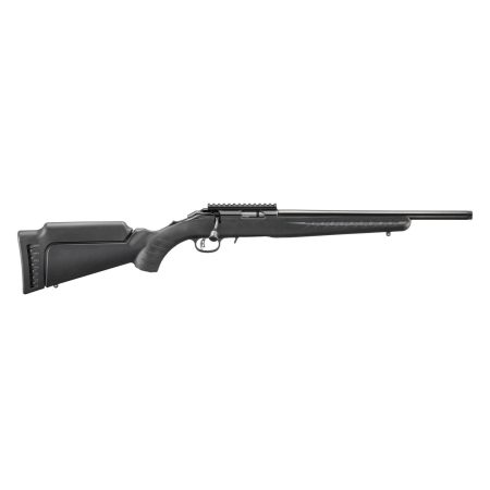 Ruger American Rimfire Rifle .22 WMR 9rd Magazine(1) 16.1" Threaded Barrel Black Synthetic Stock