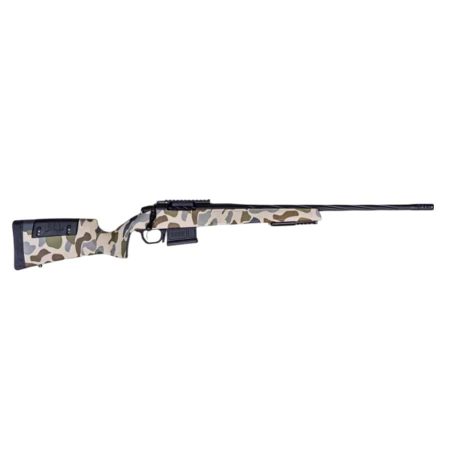Weatherby Model 307 HUSH Rifle 7mm PRC 5rd Magazine(1) 22'' Threaded Barrel Camo Synthetic Stock
