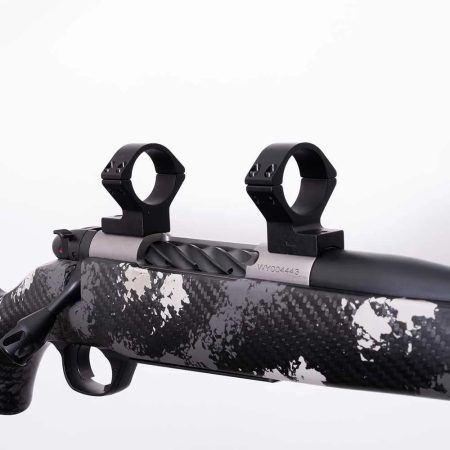 Weatherby Mark V Rifle Scope Mount Magnum Action (9-lug) 30mm Med Matte Black