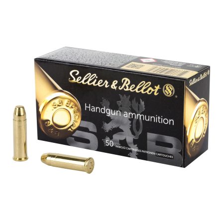 SELLIER & BELLOT 38SPL 158GR FMJ 50RD BOX 20 BOXES PER CASE